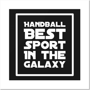 Handball Best Sport in the galaxy Posters and Art
